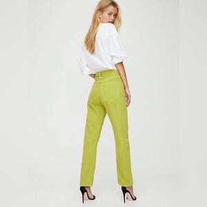 AgoldE 90s jean Matcha sz.25 fits like 26 rare - like new! Unique cool color 🍵